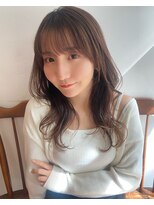 ガーランド (Garland)&nbsp;大人かわいい小顔くびレイヤー/顔まわりレイヤー/ピンクベージュ