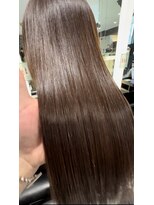 エアー 銀座タワー(AIR)&nbsp;ツヤ髪スタイル/くすみカラー/美髪/レイヤーカット【榛葉】