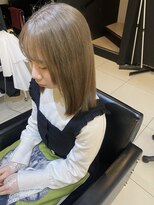 ソーホーニューヨーク 函館店(SOHOnewyork)&nbsp;グレージュ/ブリーチ/ハイトーン/函館美容室/五稜郭/カット