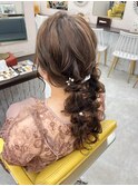編み下ろしツイン