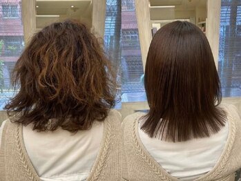 アキュレ(Aqure)の写真/【恵比寿】実力派スタイリストの丁寧なカウンセリングで髪質を活かし希望に添いつつもご提案致します◎