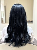 ラ ミューズ ヘアー(La mju：z hair)&nbsp;鮮やかで深みのあるブルーブラック(a)