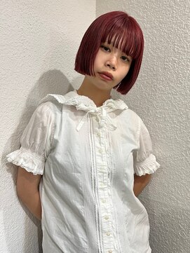 アル 心斎橋(alu) ハイトーン/ミニボブ/ぱつっとボブ/暖色カラー