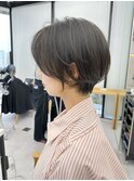 マッシュショート/大人ボブ/簡単スタイリング/くせ毛カット