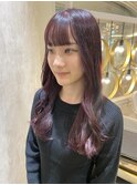 ワインレッドカラー