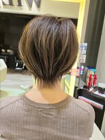 ウィル あべの店(WiLL) 大人可愛い20代30代40代50代丸みショート田嶋043