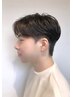 【韓国メンズで話題♪】ダウンパーマ＋カット ￥7700