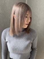 マーシュ(marshu) シアーベージュ/ストレートボブ