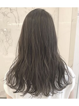 アヴァンスクロス あべのルシアス店(AVANCE.CROSS) オリーブアッシュカラー×ゆるふわウェーブ