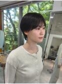 【sui hair studio 富塚町】ナチュラルマッシュショート
