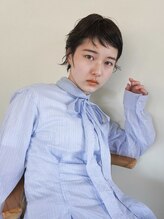 シキムーン 横浜(siki MOON) 眉上/ショートヘア/ニュアンスパーマ[横浜/横浜駅]