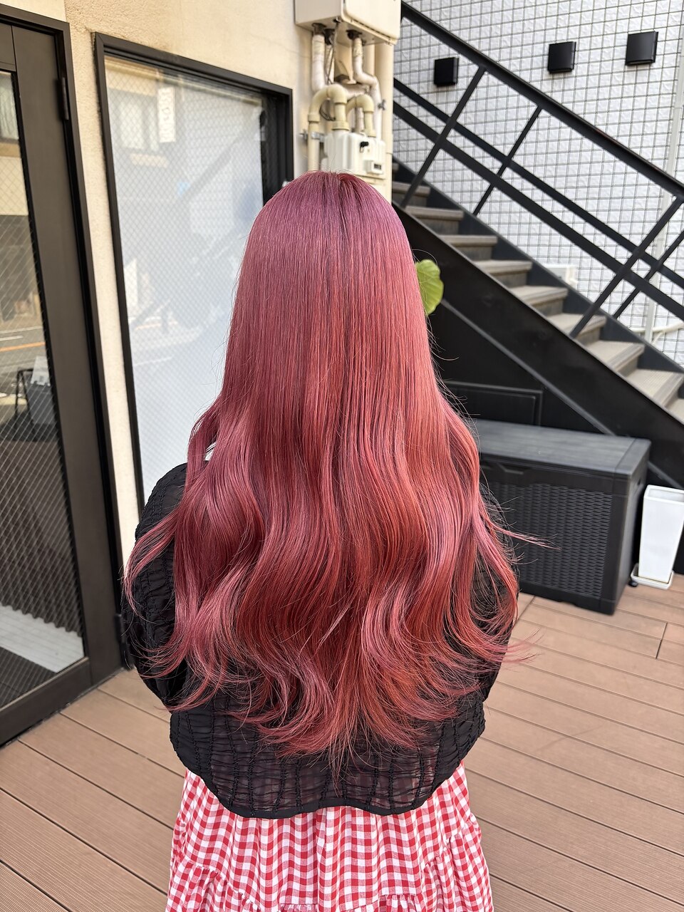 コーラルピンク♪♪：L250040769｜アイズ 横浜(IS)のヘアスタイル