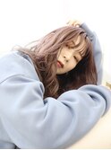 ラベンダーグレージュ/透明感カラー