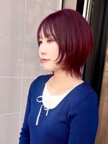 ロジックマジック(Logic Magic) カシスカラーで差がつくショートウルフ