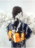 浴衣ヘアセット＊