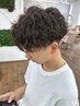 【NATSUKI限定】メンズカット+ツイストスパイラルパーマ波巻きパーマ￥11300
