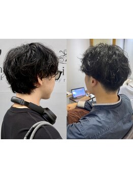【メンズ限定クーポン多数有り】経験豊富なスタイリストがシンプルでかっこいいヘアスタイルを実現