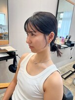 アスラン(ASLAN)&nbsp;【aslan】結んで可愛い顔周りカット/沖縄顔周りカット