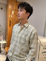 ワール(whirl.) メンズニュアンススパイラルパーマ20代30代40代