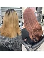 スタイル 横浜(STYLE)&nbsp;【南波担当ハイトーン】ダブルカラー/ピンク