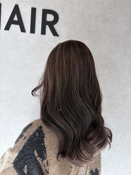 ブランカヘアー 西尾(BLANCA HAIR) シアーブラウンハイライト
