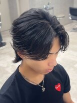 エルマーク 松山(L-MARK)&nbsp;フェザーパーマ/シャドウパーマ/ニュアンスパーマ/men's/眉毛