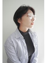 ここち 髪処 / 大島駅【4月6日NEW OPEN(予定)】 2026春夏 直毛の方はパーマを+するのもOK 大人ショート