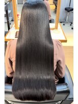 ナンバー ブラオ 名古屋栄(N° blao) 縮毛矯正+髪質改善トリートメント