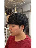 スタジオフォーエイチ(STUDIO 4H)&nbsp;坂口健太郎風シャドウパーマ