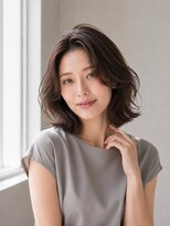 ムル 大口(muru) 湿気を活かす!お手入れ簡単ゆるウェーブ