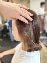 ポタム 東中野(potamu)&nbsp;ブリーチ無し イヤリングカラー