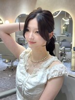 エラン トウキョウ 学芸大学店(elan tokyo)&nbsp;結んでも可愛い顔まわりカット/黒髪/デザインカット