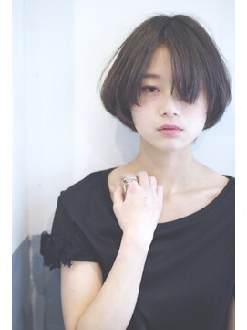 エシカ(ethica) [ethica_南船場] ナチュラルダークアッシュ×ショートボブ4