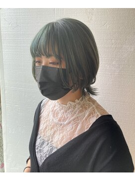 アティック ヘアーデザインアンドリラクゼーション(attic hair design&relaxation) グリーングレー