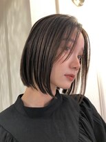ロンドアベニール 北千住(Lond avenir) 【Lond avenir REI】暗髪でも垢抜けぱつっとボブ☆
