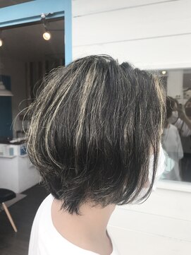 ヒッピーヘアー(Hippie Hair) 黒髪　メッシュ