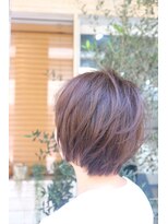 エコルアヘアー 西口(ecolua hair)&nbsp;ショート×ブラウン