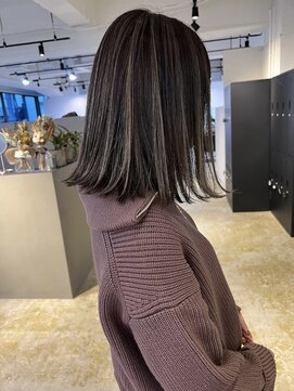 メリー オオサカ(Merly Osaka) 大人コントラスト ハイライト_ダークモカブラウン_