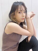 アイティーバイアルバム 下北沢店(IT by ALBUM)&nbsp;ナチュラルボブ_くびれヘアツートンカラーアースカラー_7777