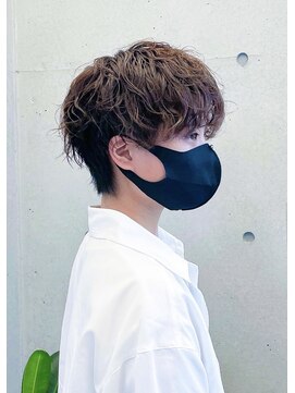 カンゴール サロン トウキョウ セントラル 原宿(KANGOL SALON TOKYO CENTRAL) ツイストスパイラル　ジェンダーレス　ボーイッシュ　パーマ