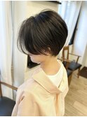 大人ガーリーショートスタイル