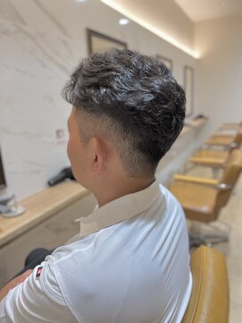 ラポールヘアー(rapport hair) 刈り上げショート×パーマ*