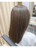 【代官山美容室】アッシュベージュ☆ハイライト