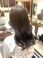 フラット 千葉(Flat.) オリーブベージュ、ブリーチなし【千葉/千葉駅/髪質改善】