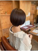 20代30代大人可愛い★小顔丸みショート