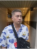 ハイライト波巻きマッシュアップバング束感ショート49