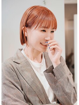 オーシティー(O-city) ぷつボブ×オレンジ