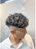 スペインカール メッシュ フェード