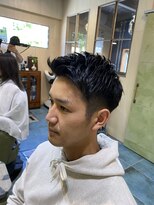 グレースマンカフェ(GRACE MAN CAFE)&nbsp;【メンズカジュアル】アップバングショートスタイル！！