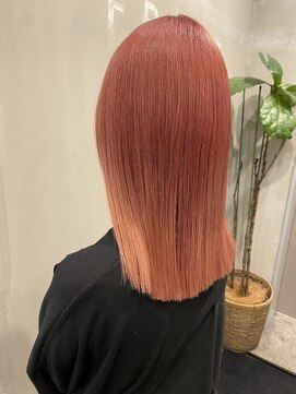 フレーム なんば店(FRAME) ★ハイトーン×コーラルピンク★